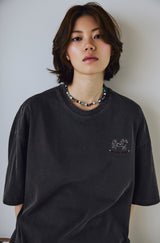26SS★ガーデン ピース ピグメント ショートスリーブ Tシャツ