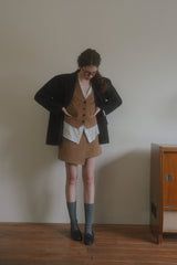 Basic cotton socks_charcoal