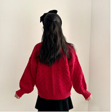 Sewing Dotom Balloon Fit Round Knit
