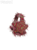 Handmade Crochet Star Shape Ear Muffs, Winter Warm Ear Covers with Soft Fluffy Lining