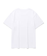 ミニバムラインロゴT White