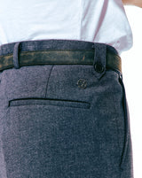 [LANARCH] Aging Crack Leather Belt