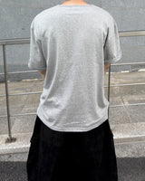 Erne Crop Over U Neck Short Sleeve Tee