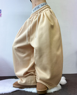 ノンフリース💚バルーンワイドロングパンツ💚💙💛🩶 7カラー