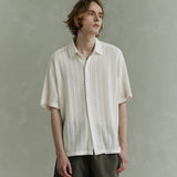 Crochet Half Shirt [Ivory]