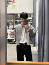 メディアリブフレアデニムパンツ