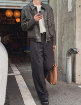 Roir Stripe Belbottom Slacks