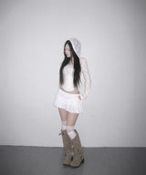 ash ruffle mini sk (3colors)