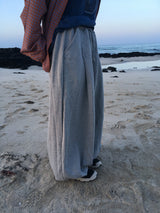 Tissue Pintuck Sweat Pants