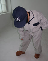 [UNISEX] Coloring fleece half zip-up & jogger pants set