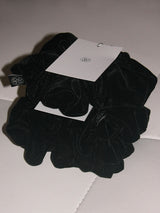 Velvet Scrunchie_Medium_Black