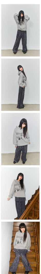 カモ72トラックパンツ - CHARCOAL