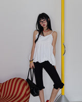 Balloon Pumpkin Bustier Blouse