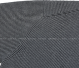Nade Washable Overfit High Neck Turtle Semi-Zip-Up Knit