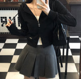 【BELLIDE MADE】RADD ニットツーウェイジップアップパーカー
