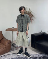 Etin Short Sleeve Check Shirt