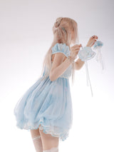 Rose Island ジェリーフィッシュ ムーンライトガール レースメッシュドレス