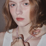 Rose Gemstone Necklace