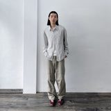 Diagonal Pocket Check Shirt