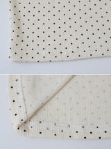 BY Dot Slim Crop Short Sleeve T-shirt (3color)