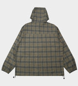 (UNISEX) Brany Flannel Hood Shirt