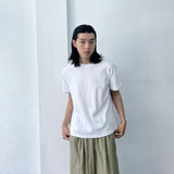 Pure White Drop-Shoulder Tee
