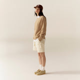 ストレンジャークラシックフィットエッセンシャルクルーネックセーター (Beige)