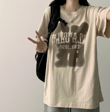 E-TION Box fit short-sleeved T-shirt