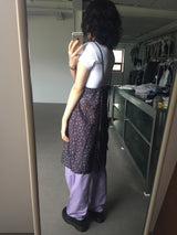 Back button chiffon one-piece (1color)