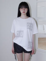 ドットシグネチャーTシャツ (ホワイト)