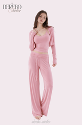 Roena pad sleeveless flare training set-up,(sleeveless)