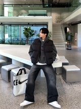  Urban San Diego Embroidery Pigment Overfit Hoodie