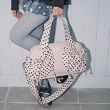 Dot button bag_indi pink