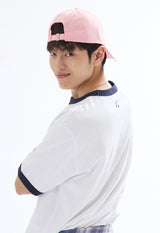 OCYN BASIC 6 PANNEL CAP_PINK