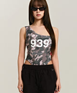 939ロゴワンショルダーボディスーツ(CAMO)