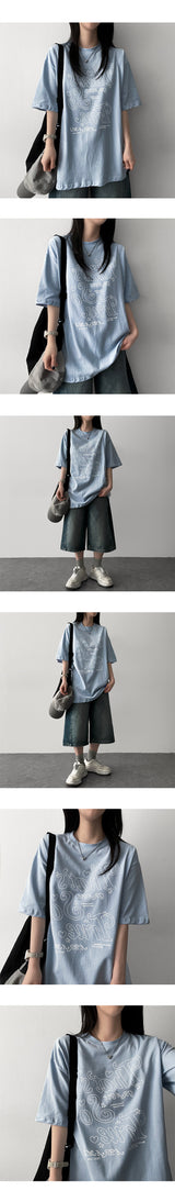 チューイーイラストショートスリーブTシャツ