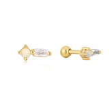Opal 925 Silver Single Piercing E047-03G