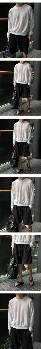 [Unisex] アイスクロップサマーニット(5color)