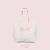 [by LILLOVE] cherrybell cotton bag (reversible)