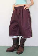 STUD LINE BERMUDA PANTS 