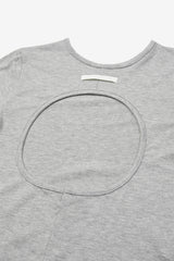 Seton cut-out crop tee