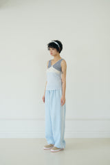 POPPY TWEED PANTS (BLUE)