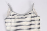 Liora Stripe Ribbon Camisole