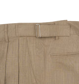 Saffy Adjust Linen Wide Slacks