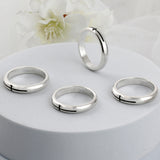 SVR-607 Silver 925 Cross Silver Friendship Ring Couple Ring