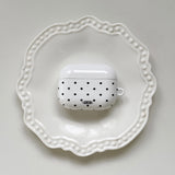 WHITE DOT Airpods Case
