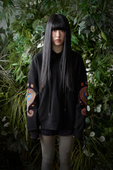 ペイズリーEMB. H-T フーディ (Black)