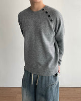 Feld Button Crop Knit