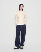25FW WOMAN Aシンボルニット アイボリー