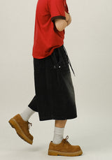 WN Side Snap Bermuda Banding Pants